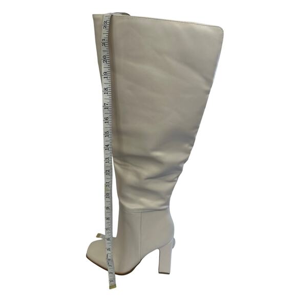 Just Fab Heeled boots Monroe Birch size 9 W/inner lining sock. - Picture 1 of 8